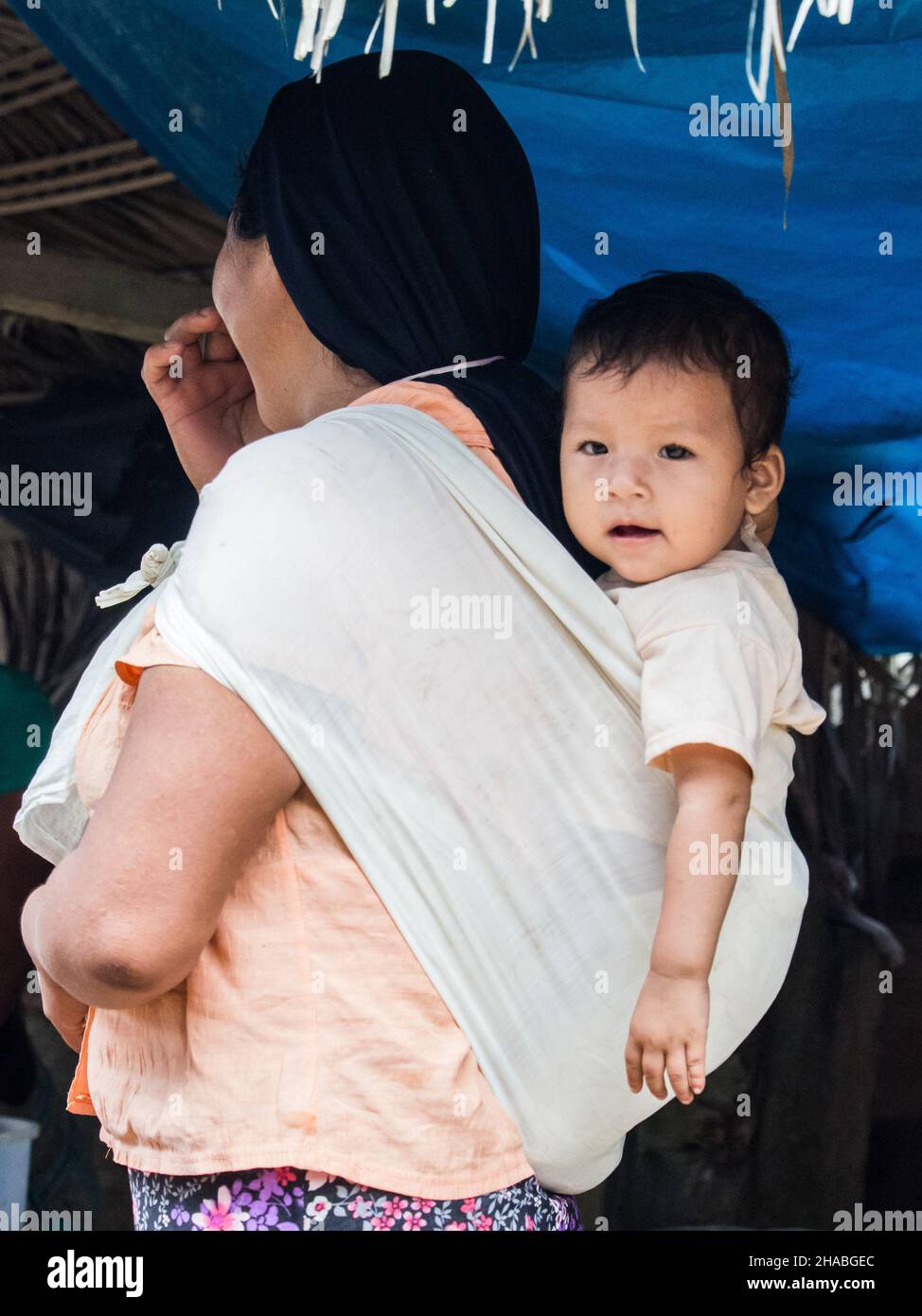 Indian village mother daughter hi-res stock photography and images - Alamy