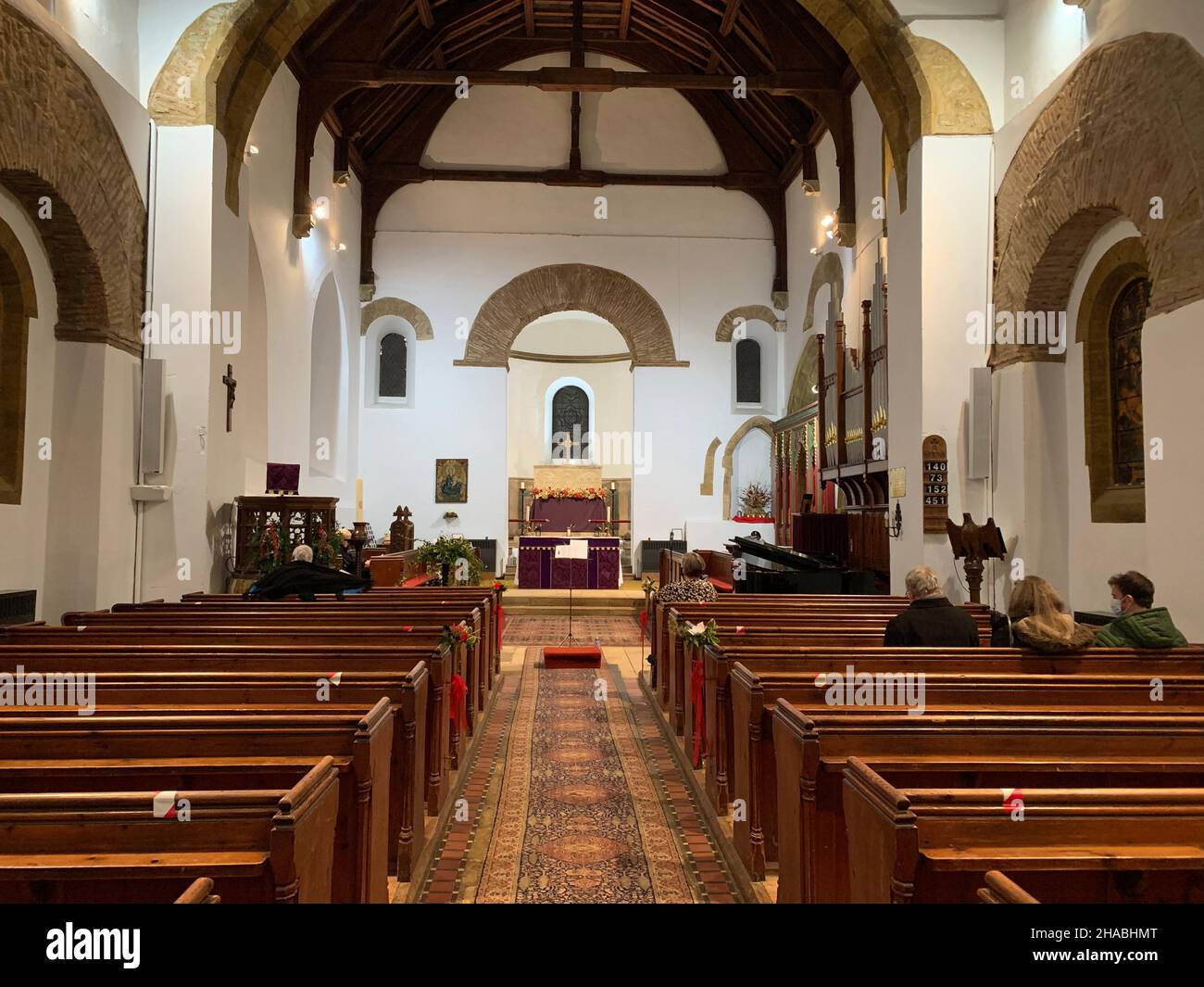 All Saints Brixworth Church Northamptonshire UK Stock Photo Alamy
