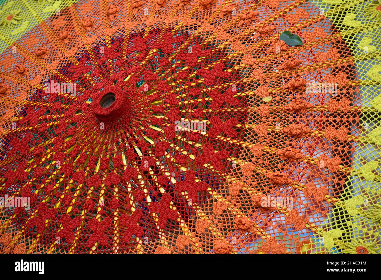 Colorful decorative umbrella Stock Photo Alamy