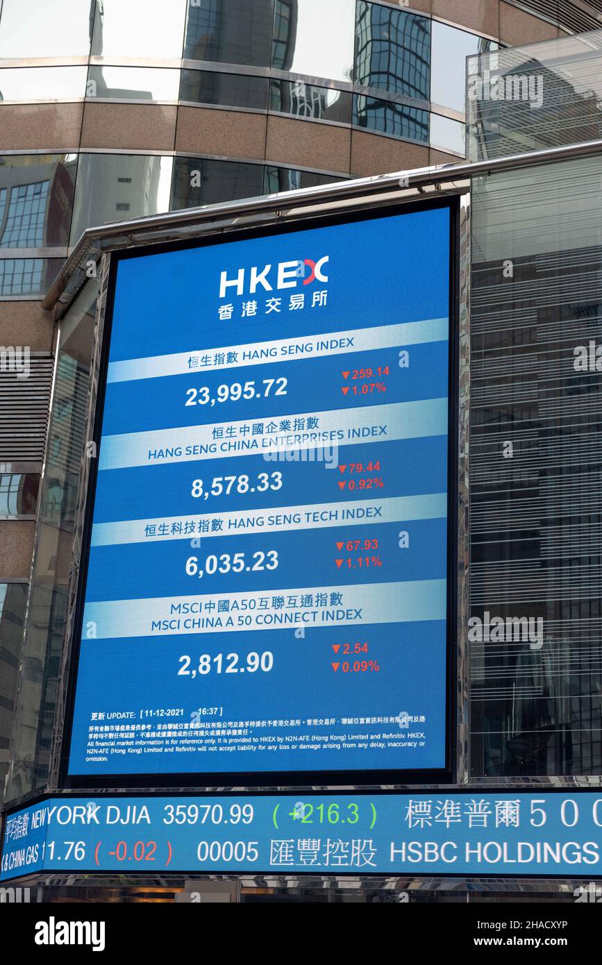 Hong Kong Stock Exchange, in Hong Kong Hong Kong, S.A.R. Hong Kong