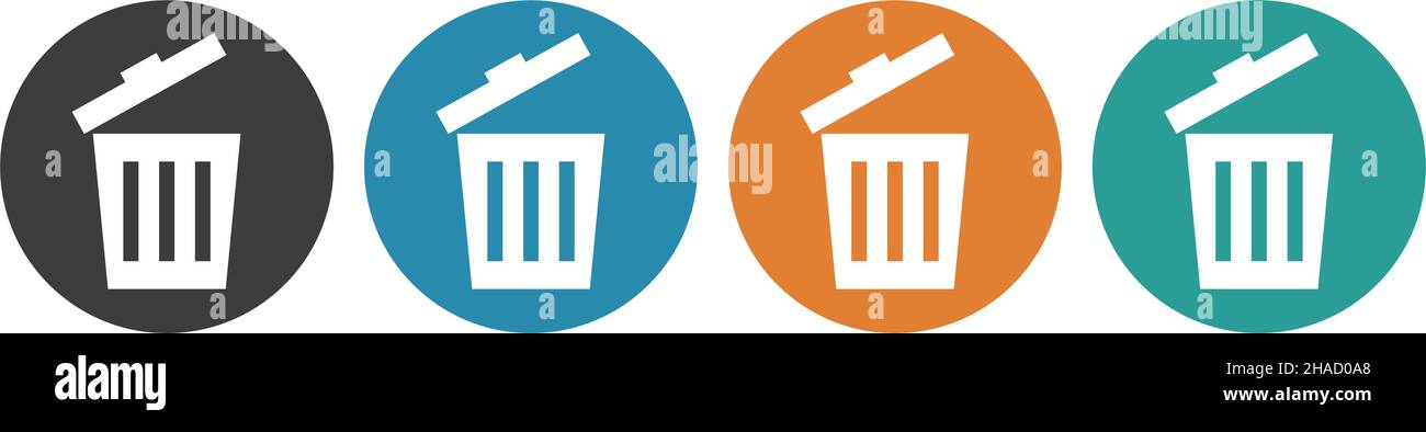 Ideal for dumping scenes. Stock Vector
