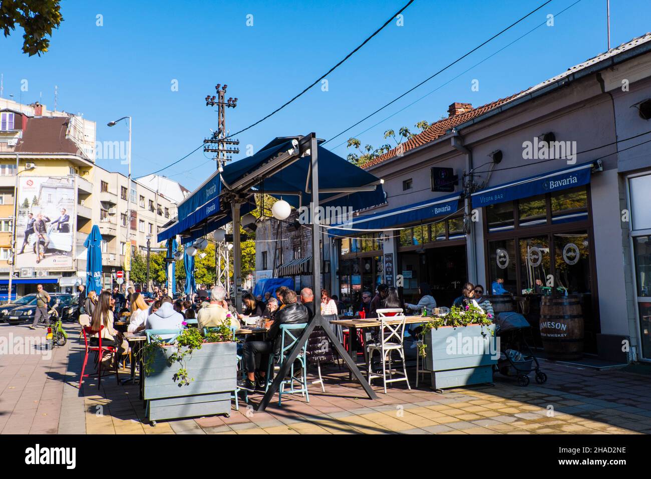 Trg Republike,  Niš, Serbia Stock Photo