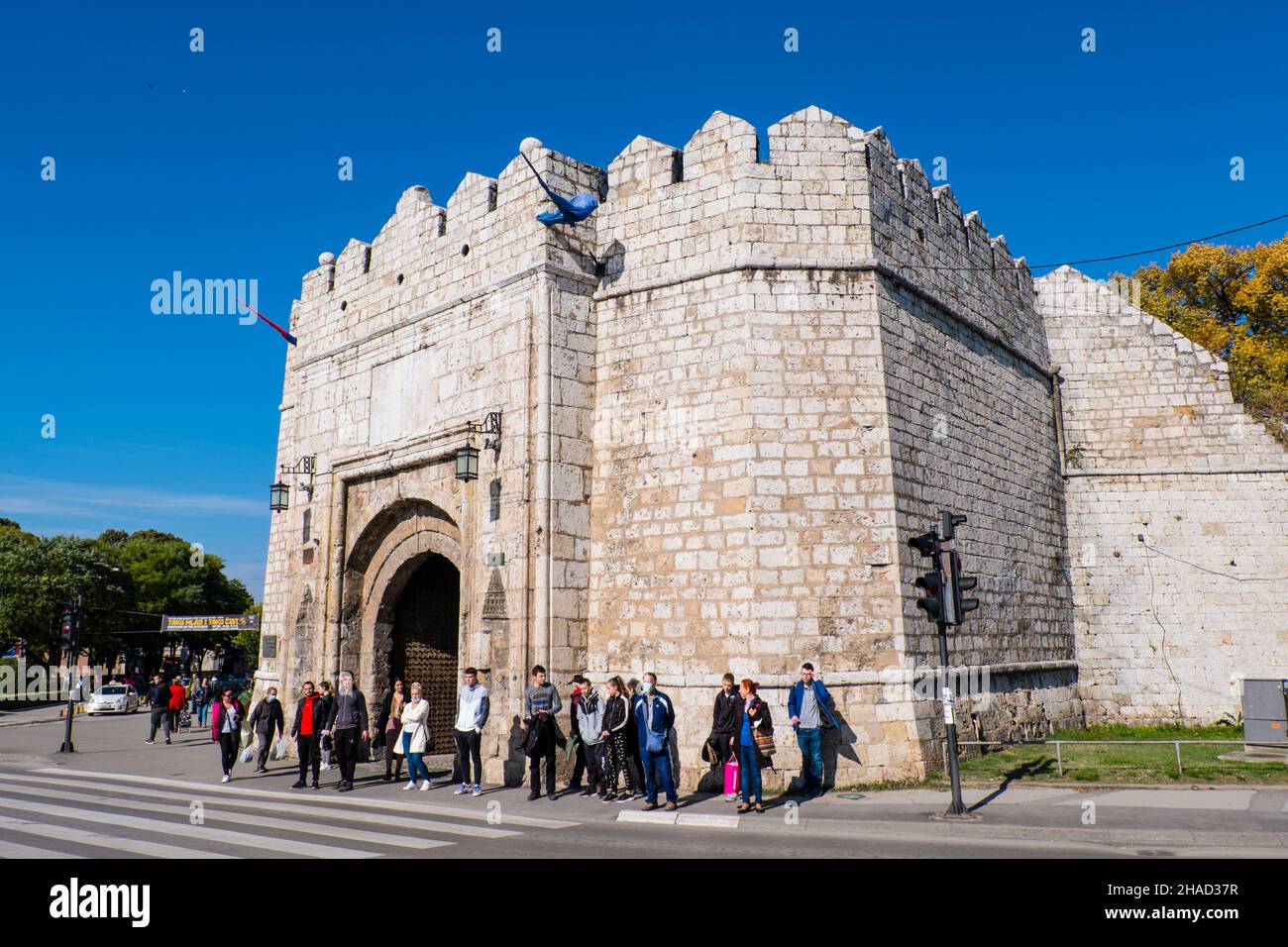 Stambol kapija, Stambol gate, Niška tvrđavam, Niš fortress, Niš, Serbia Stock Photo