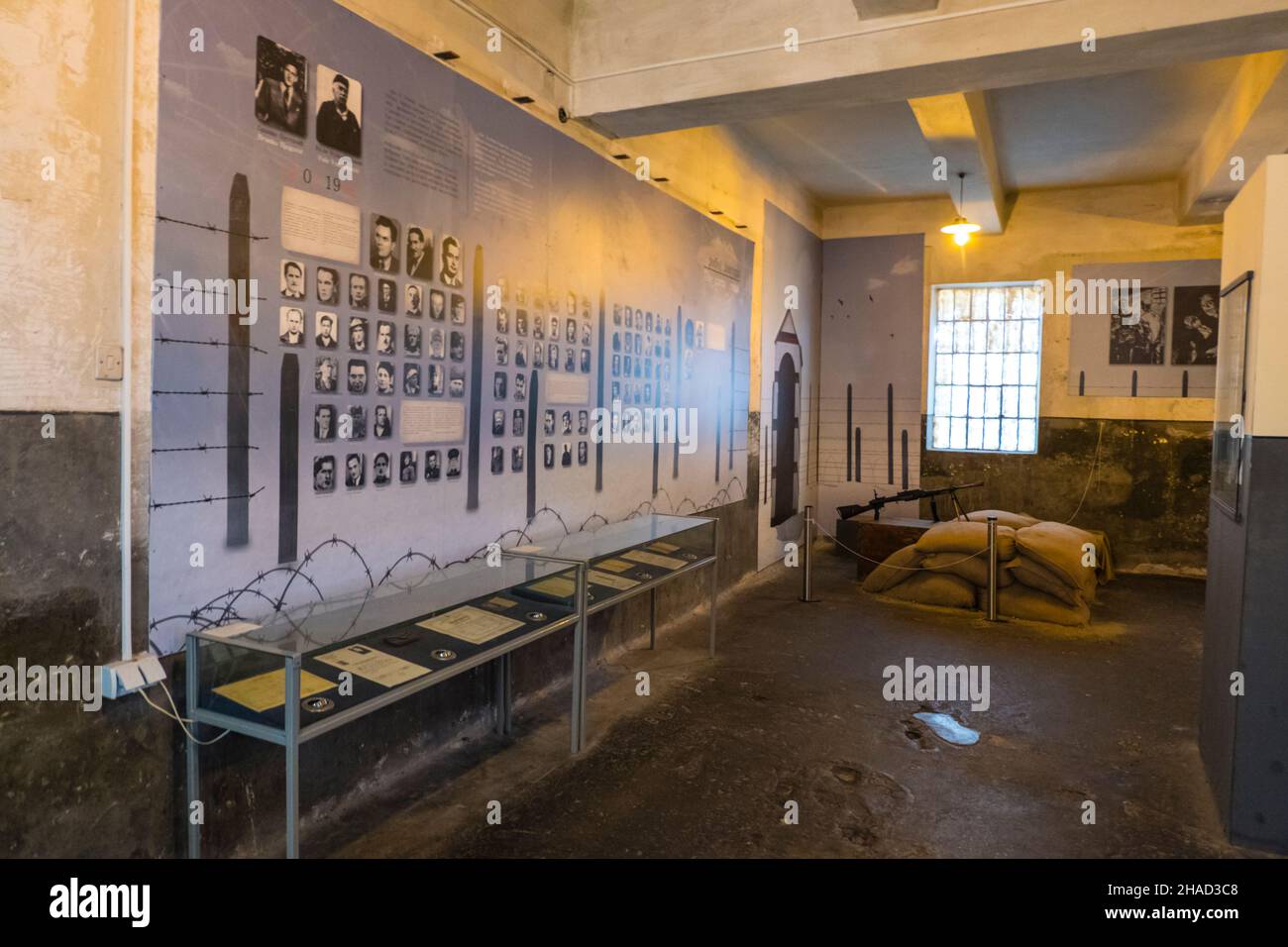 Logor Crveni krst, Red Cross concentration camp, Niš, Serbia Stock