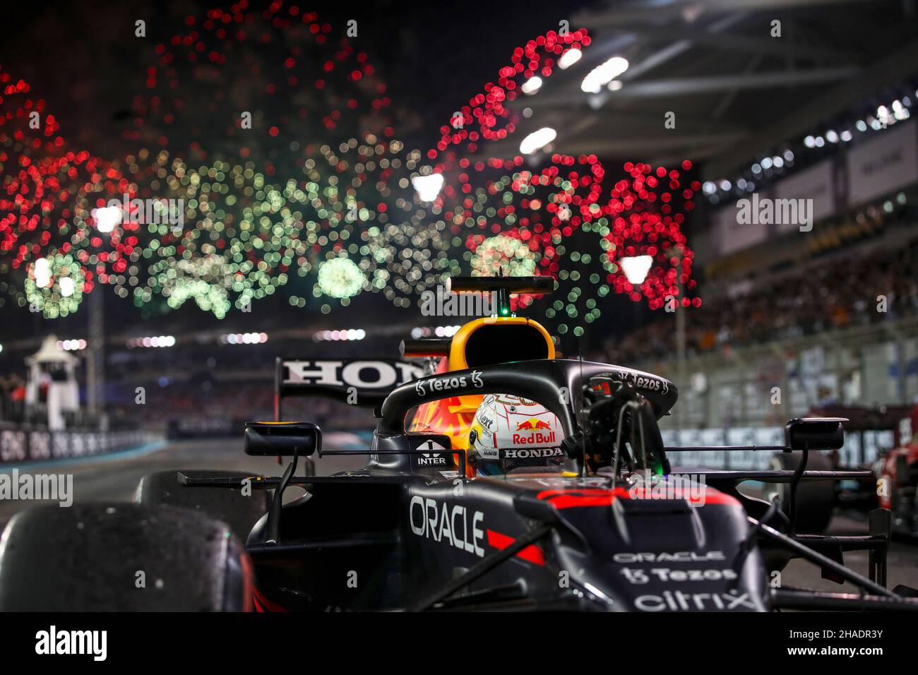 Abu Dhabi. 12th December, 2021. VERSTAPPEN Max (nld), Red Bull Racing ...