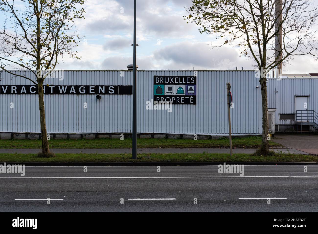 Brussels garbage service hires stock photography and images Alamy