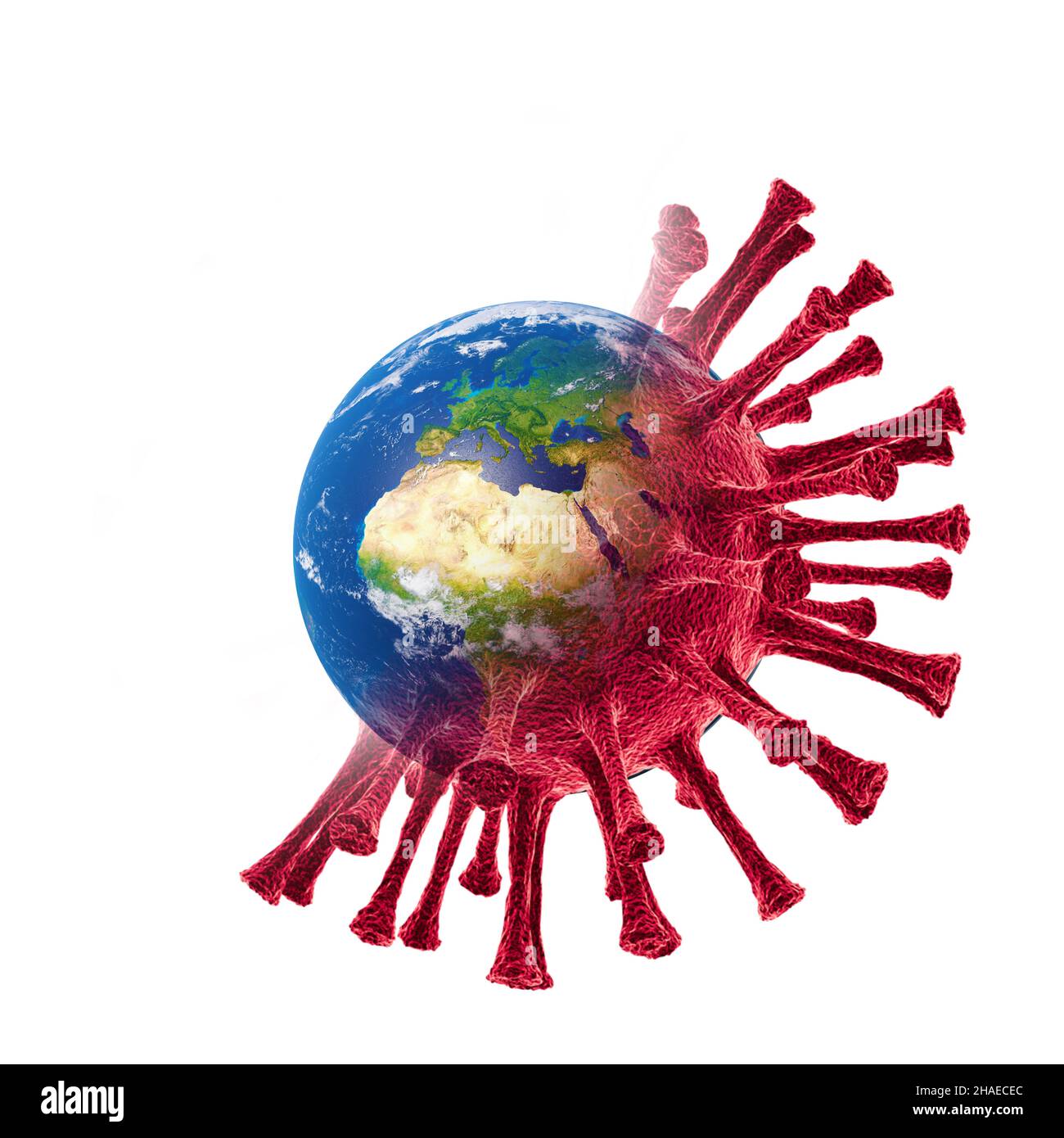 World economy and corona virus concept. The impact of coronavirus on ...