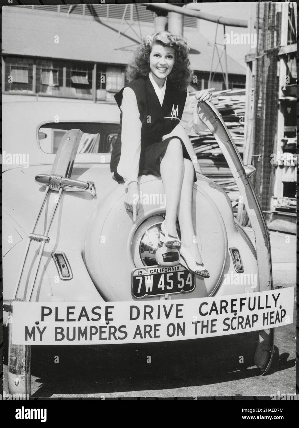 Rita Hayworth - Harvesting Bumper Stock Photo