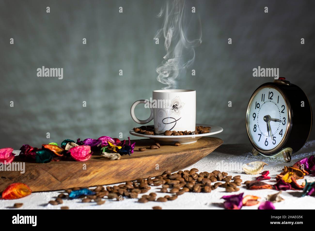 A Cup Of Hot Turkish Coffee Stock Photo Alamy