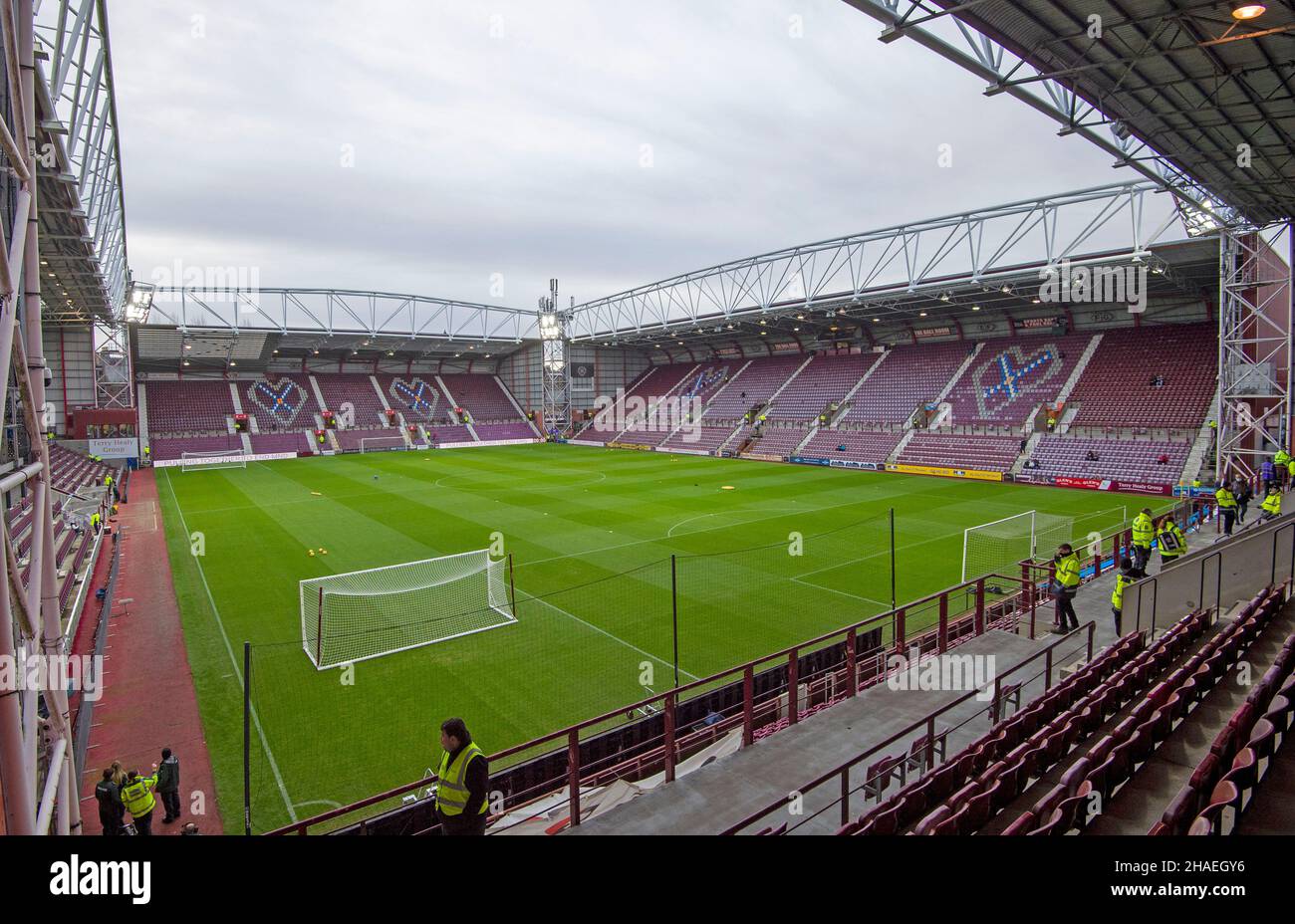 Tynecastle park stadium hires stock photography and images Alamy