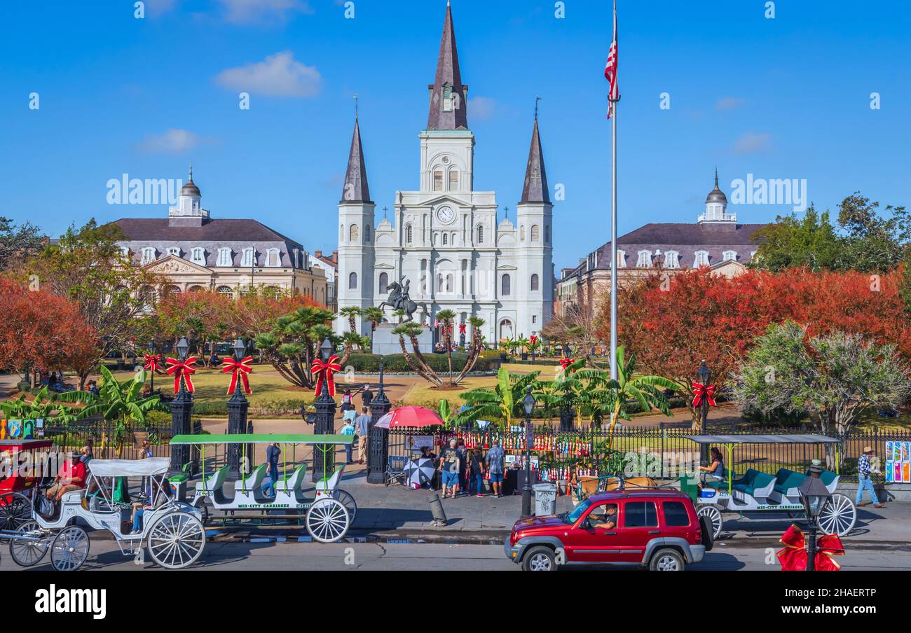 New orleans jackson square hires stock photography and images Alamy