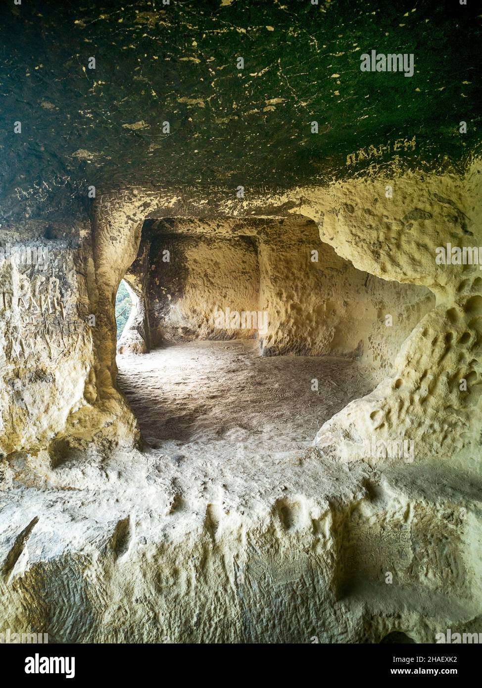 Hankrumovski Rock-monastery (Shumen plateau, Bulgaria Stock Photo - Alamy