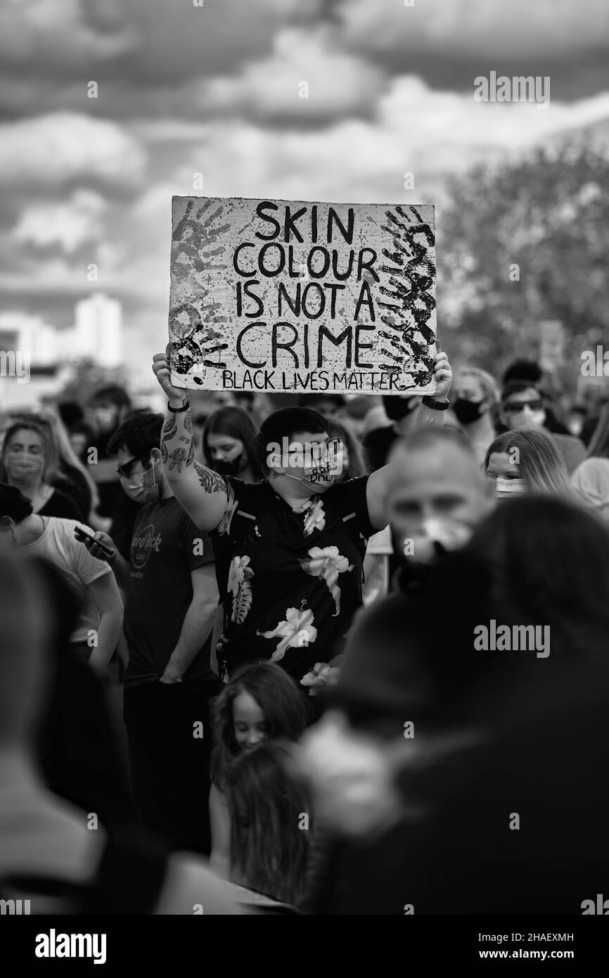 BLM Protest 2 Stock Photo Alamy