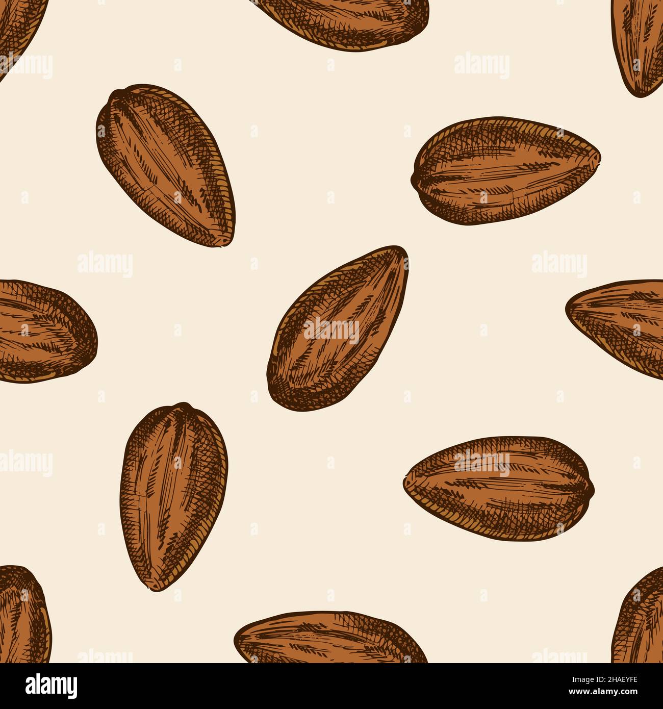 Almond hand Stock Vector Images - Alamy