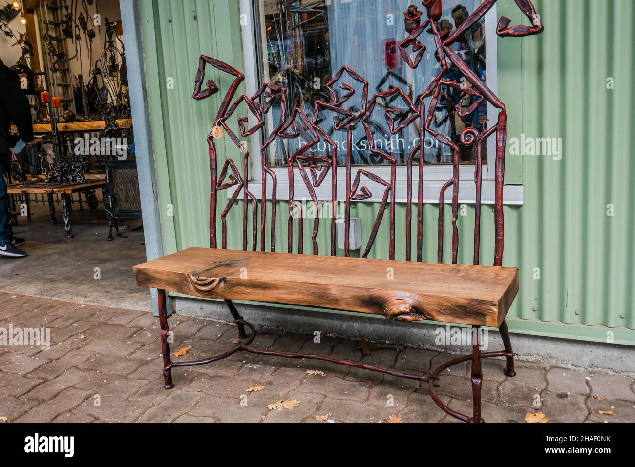 Granville island metal art store hires stock photography and images