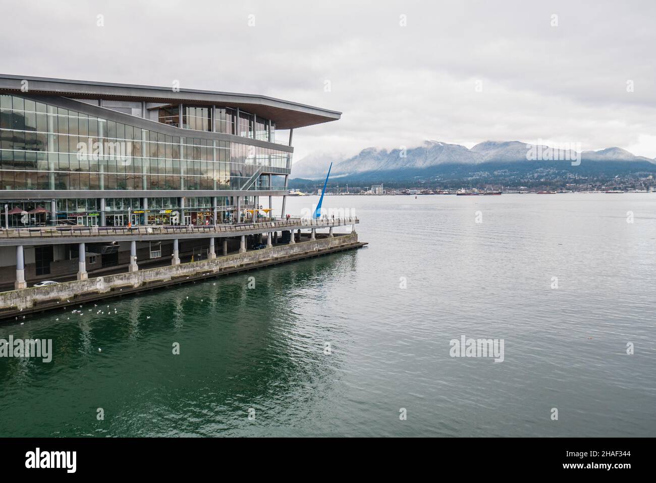 burrard landing is a shopping mall in downtown vancouver bc canada