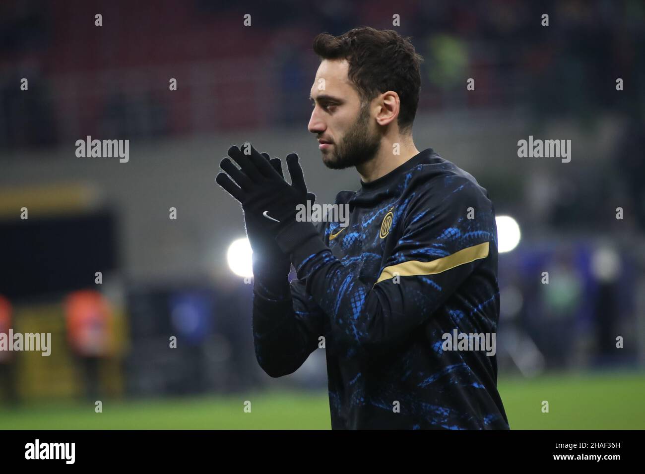 MINIX Football Stars – Figurine Calhanoglu 12 Cm, Inter Milan, PVC Officiel, Boîte Exposé