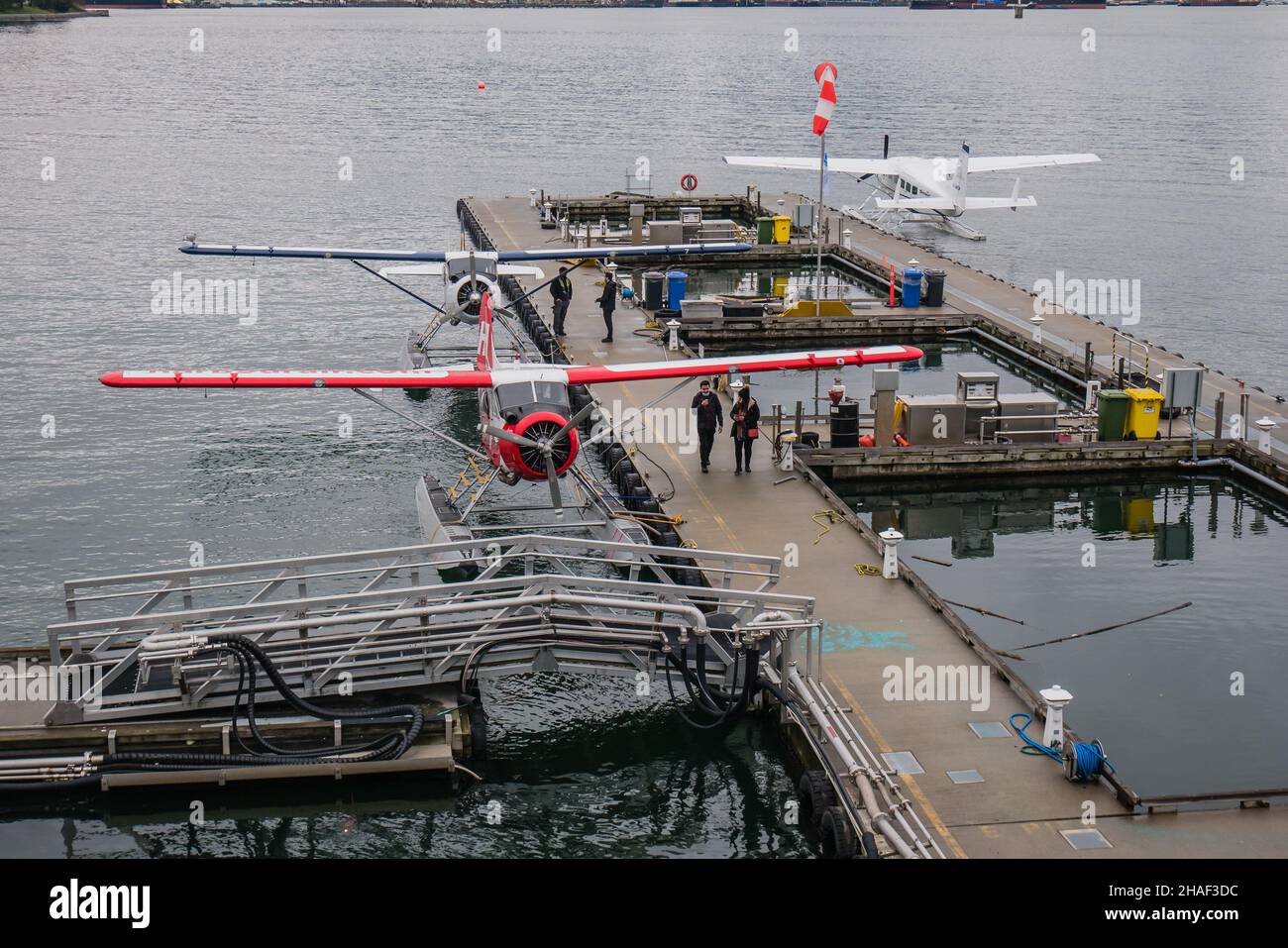 Vancouver International Water Airport Stock Photo Alamy
