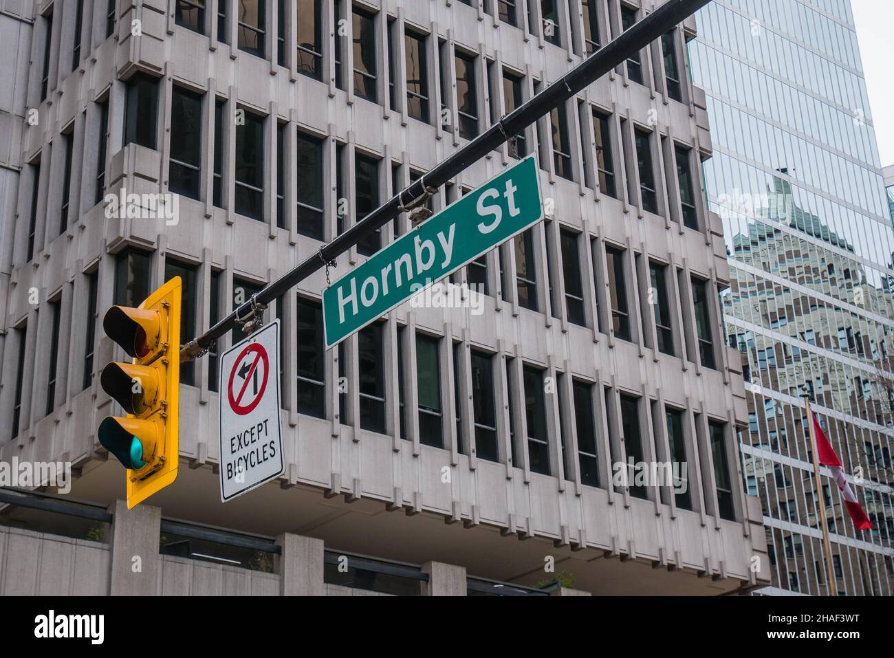 hornby st vancouver bc canada Stock Photo Alamy
