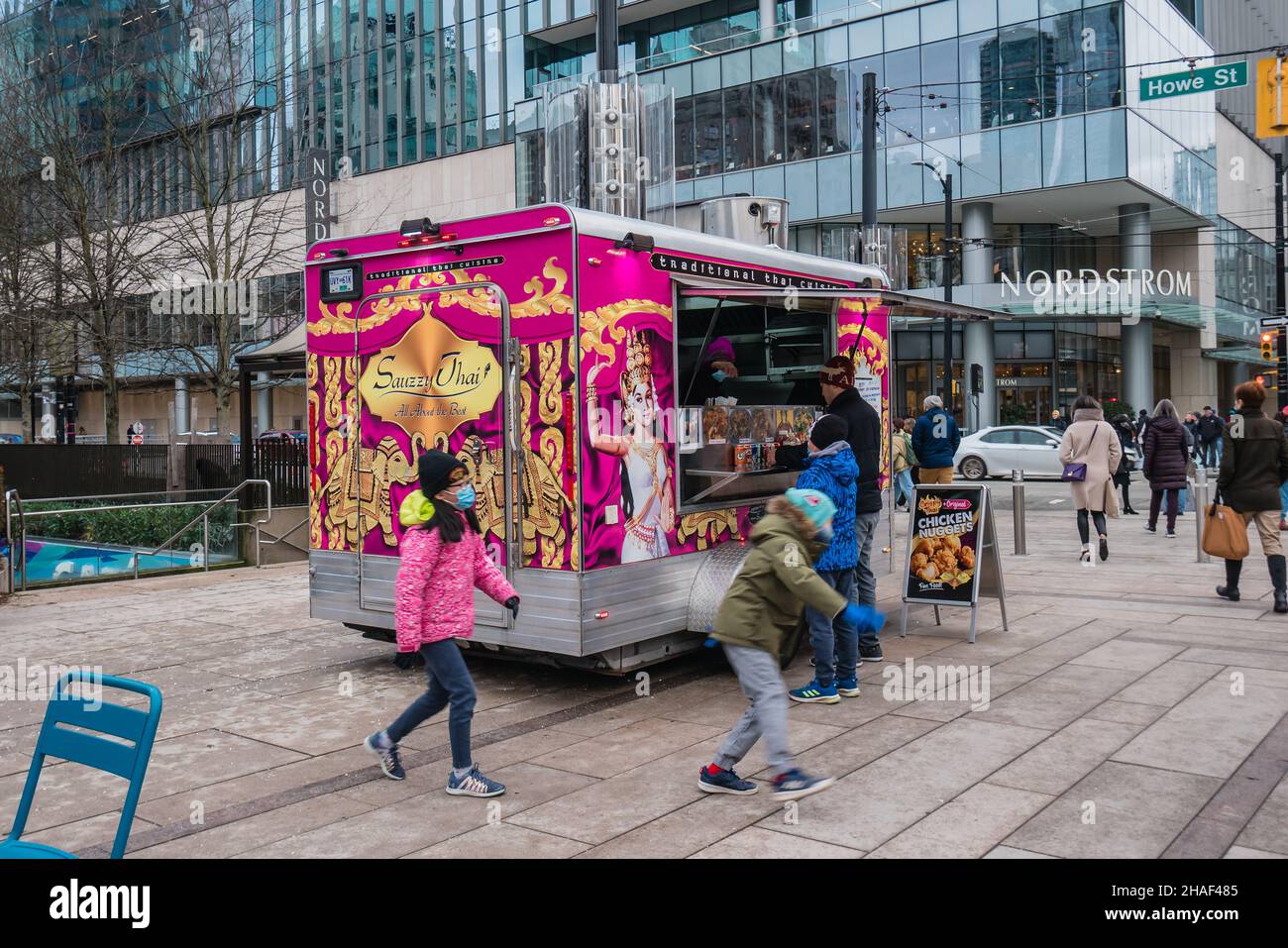 vancouver food truck Stock Photo Alamy