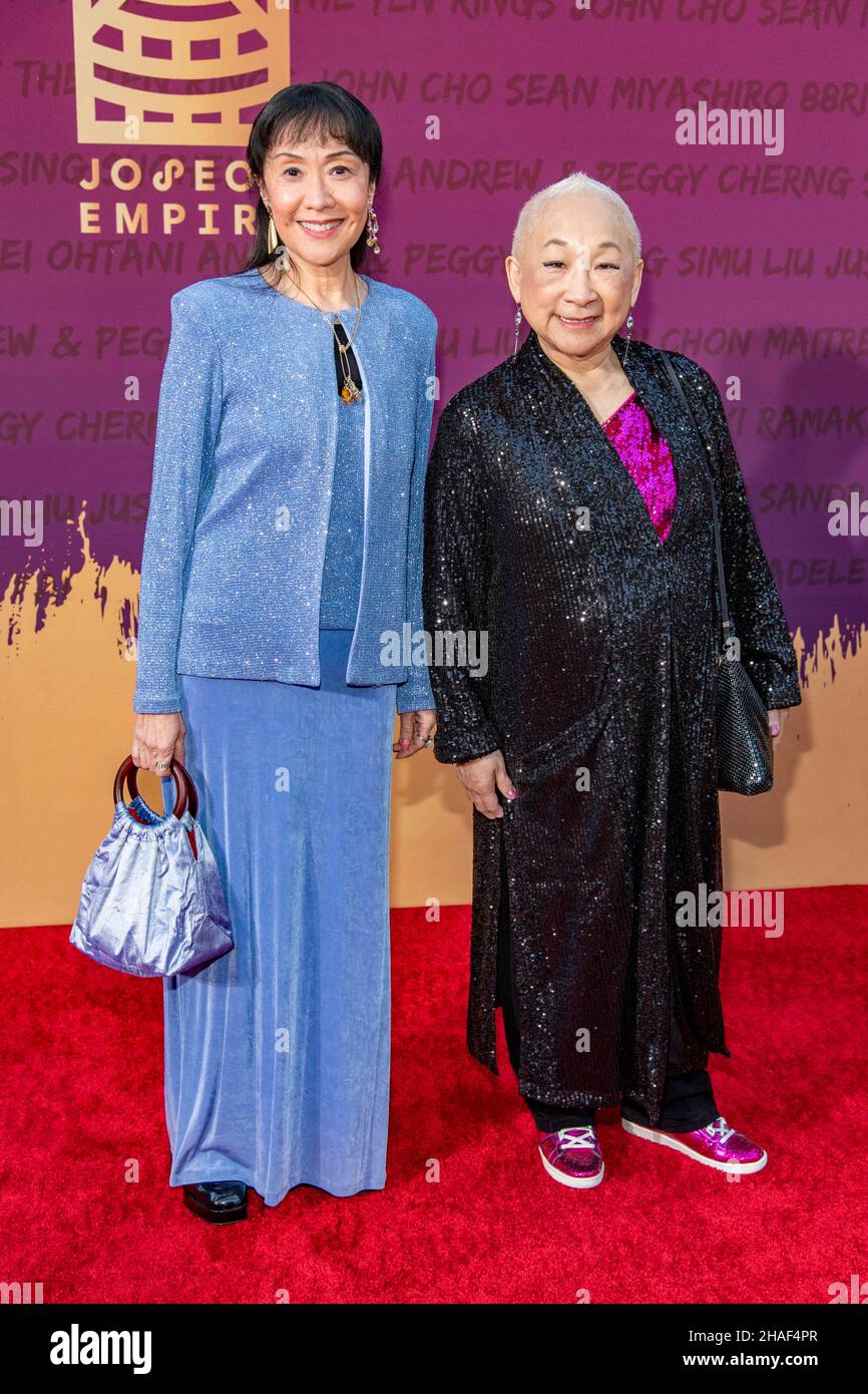 Beverly Hills, California, USA. 11th Dec, 2021. June Angela, Lori Tan Chinn attend 19th Annual Unforgettable Gala at The Beverly Hilton, Beverly Hills, CA on December 11, 2021 Credit: Eugene Powers/Alamy Live News Stock Photo