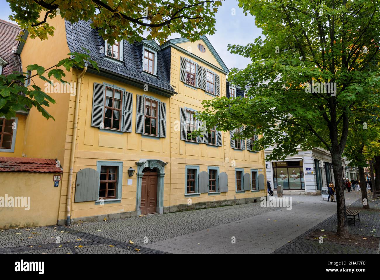 The Schiller-Museum in the poet's former residence in Weimar, Thuringia, Germany. Stock Photo