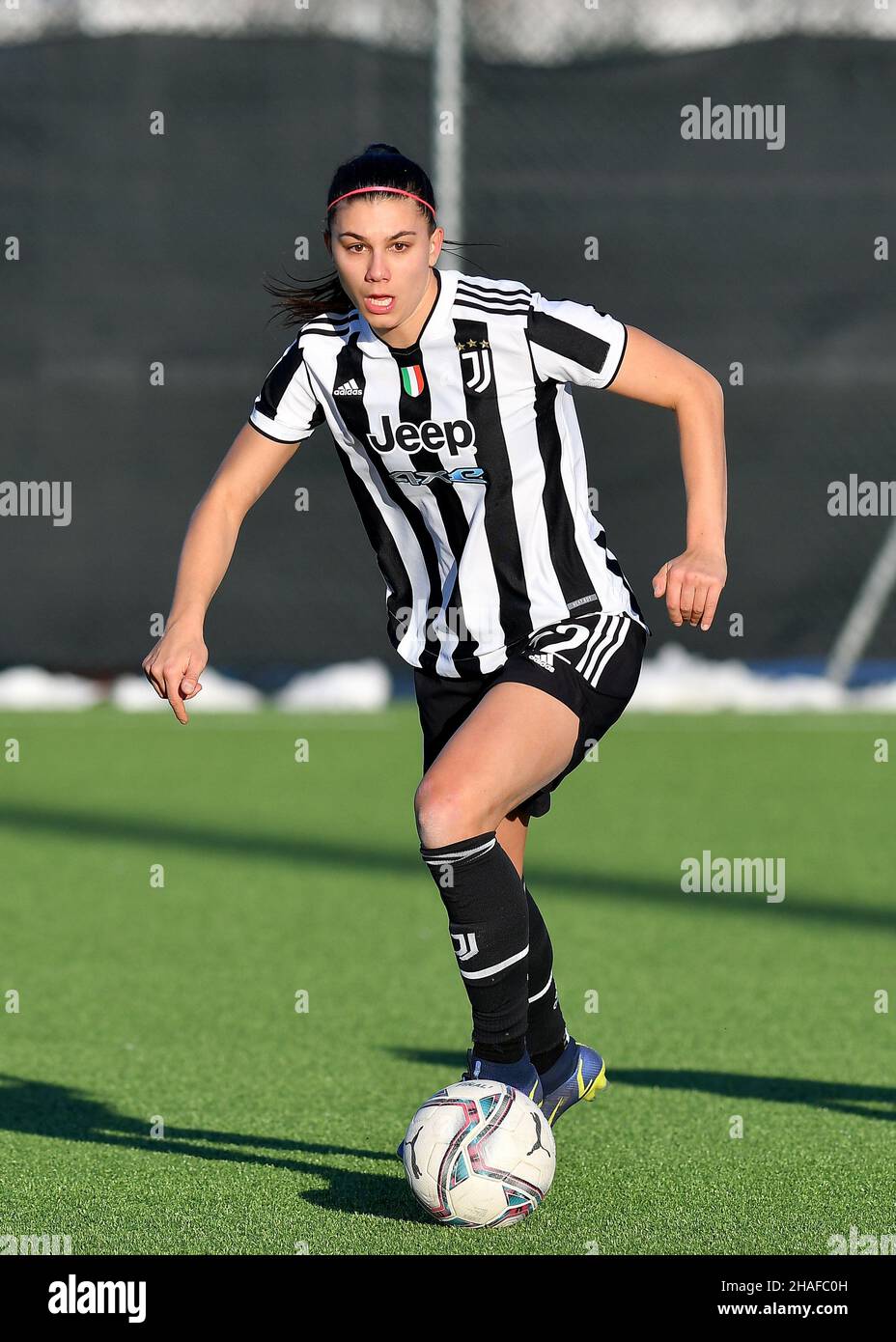 Agnese Bonfantini of Juventus FC women in action during the 2021/2022