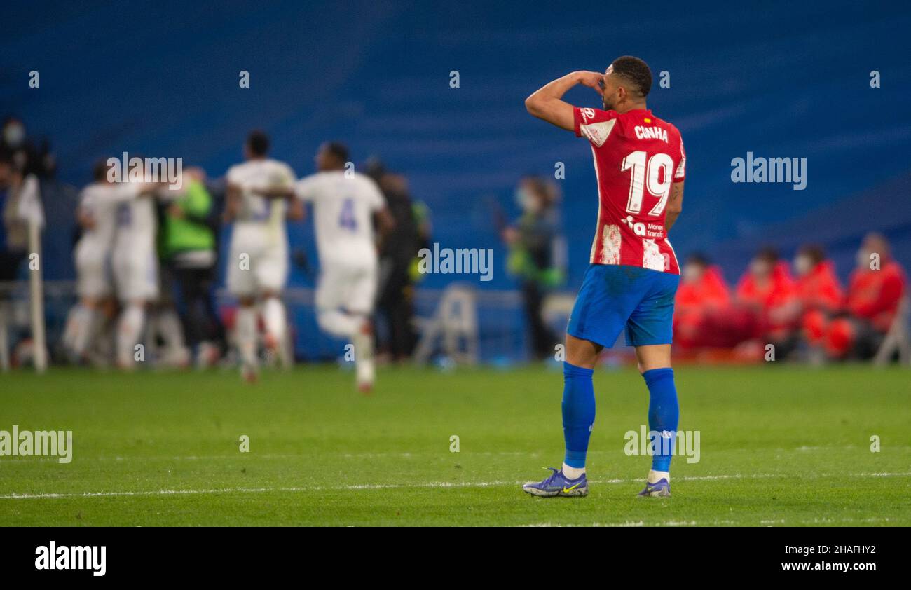 Estadio Santiago Bernabeu, Madrid, Spain. 12th Dec, 2021. La Liga ...