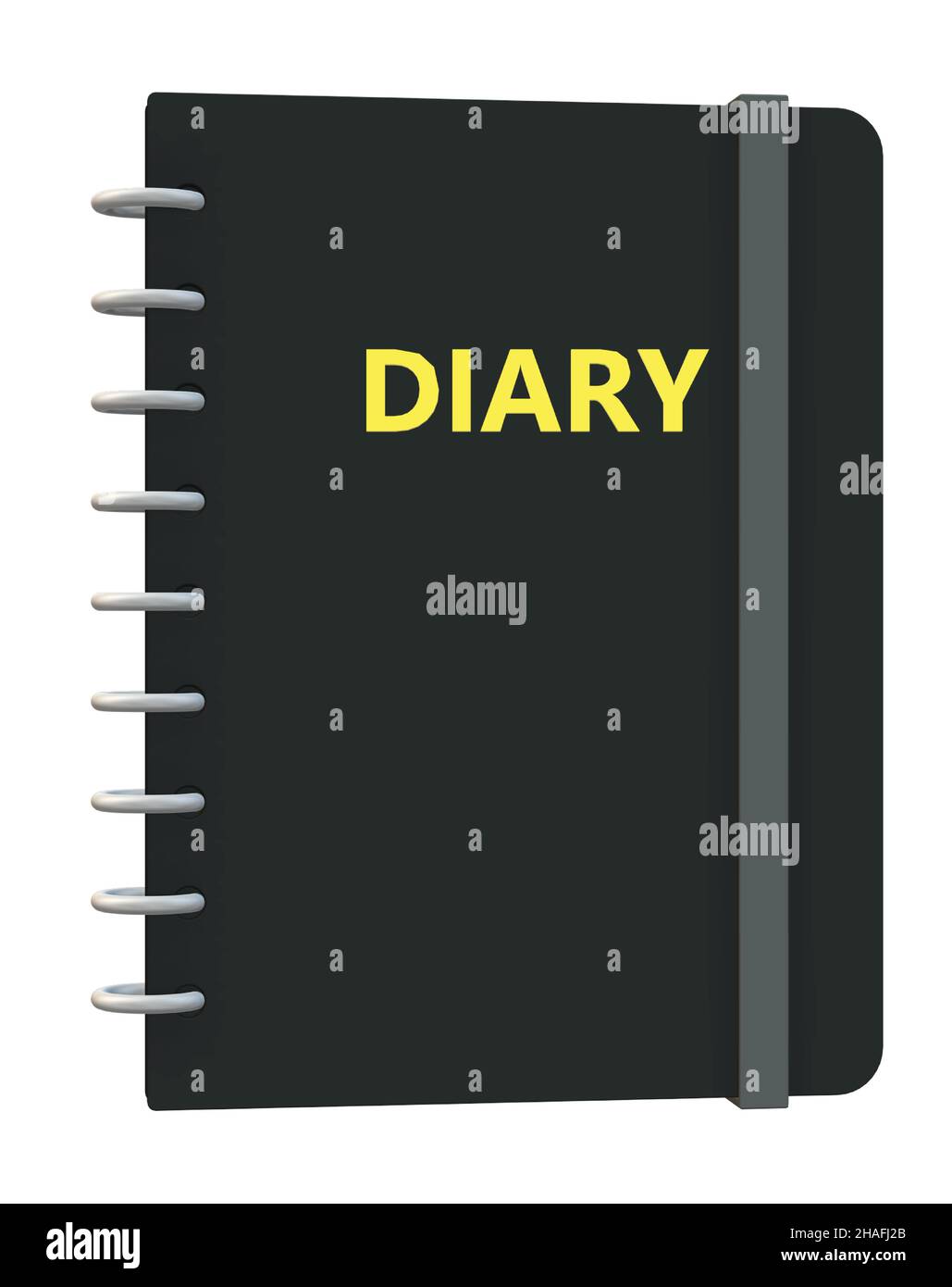 Journal Diary Notebook Stock Vector