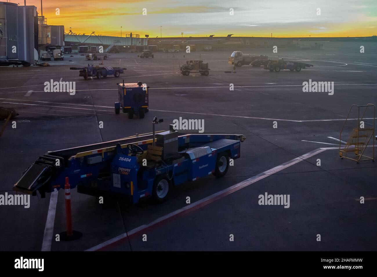 Denver, Colorado November 26, 2021 Southwest terminal at Denver