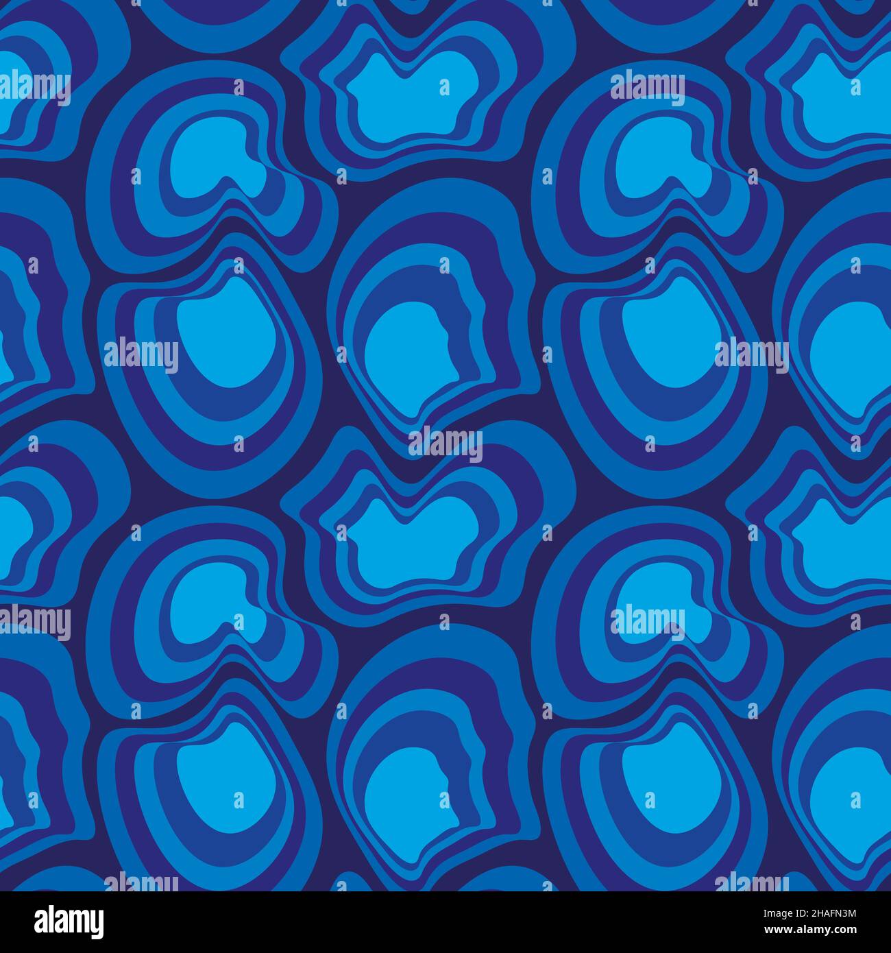 Illustration Seamless pattern on a square background - asymmetrical ...