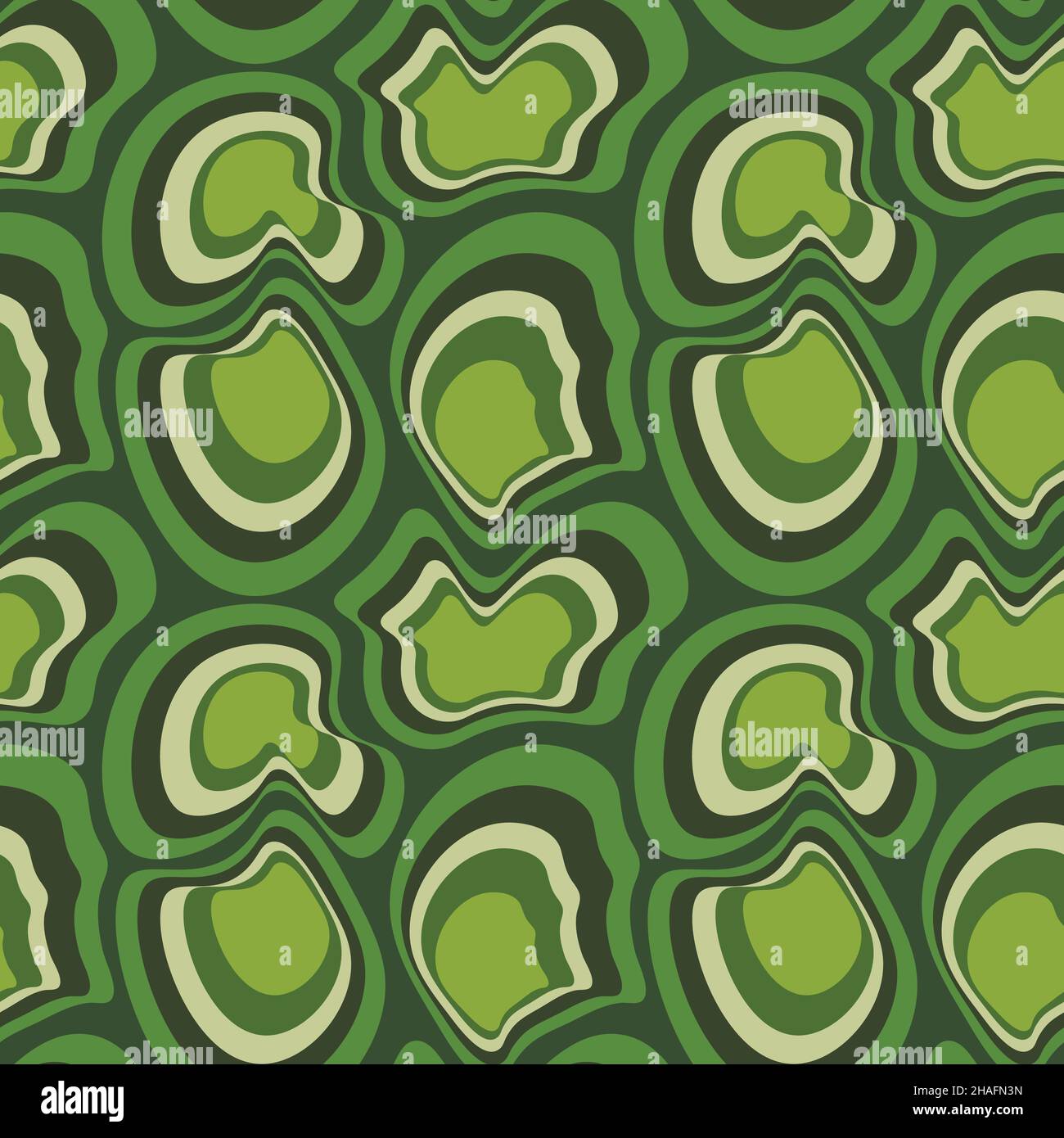 Illustration Seamless pattern on a square background - asymmetrical ...