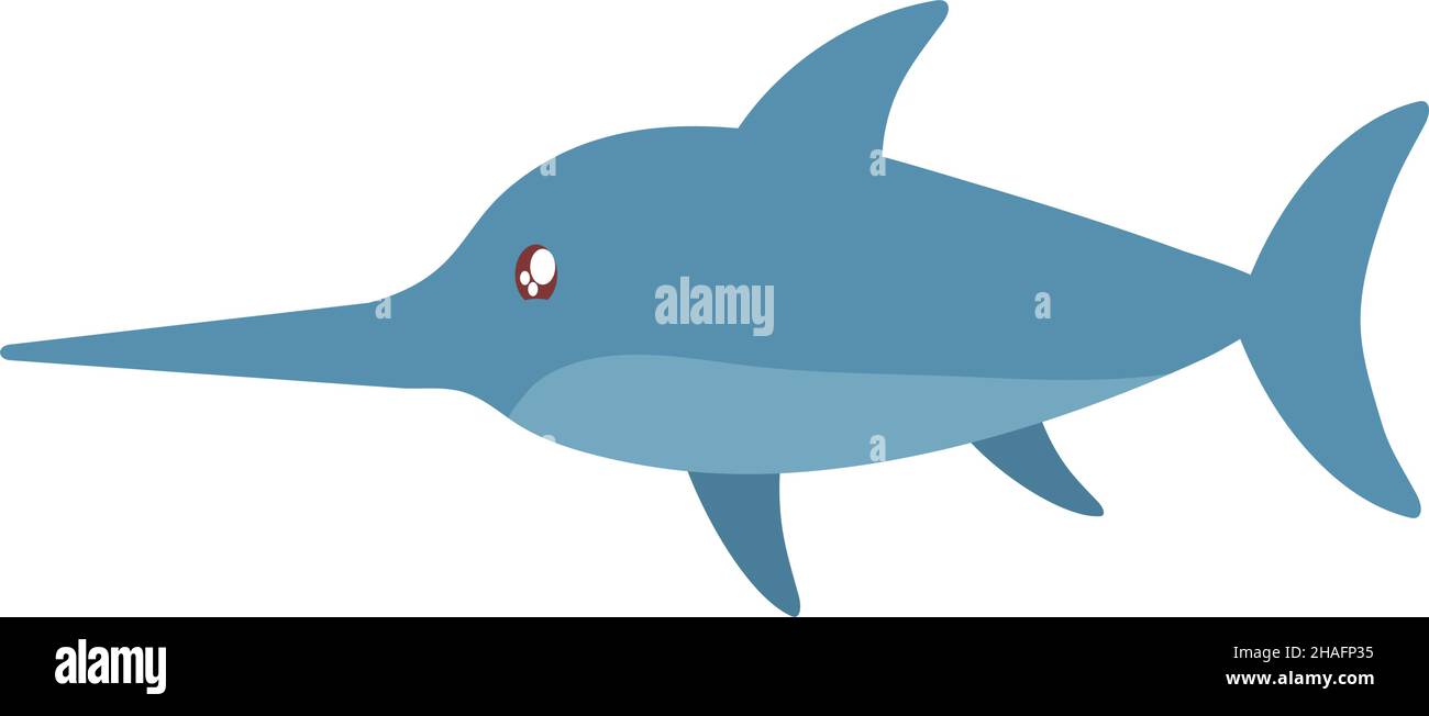 great baby swordfish Stock Vector Image & Art Alamy