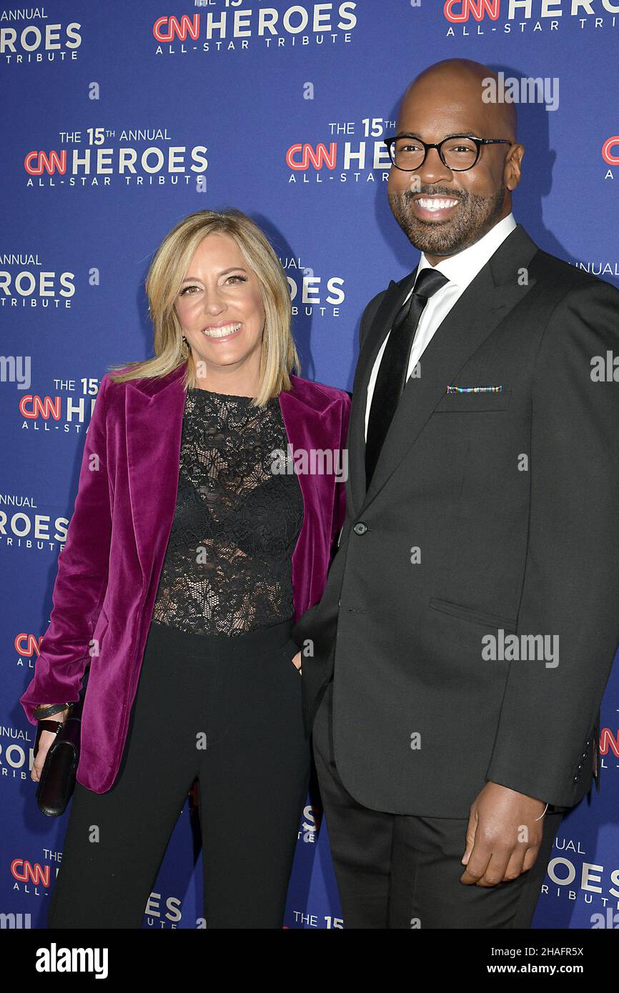 CNN Anchors Alisyn Camerota and Victor Blackwell attendthe 15th Annual
