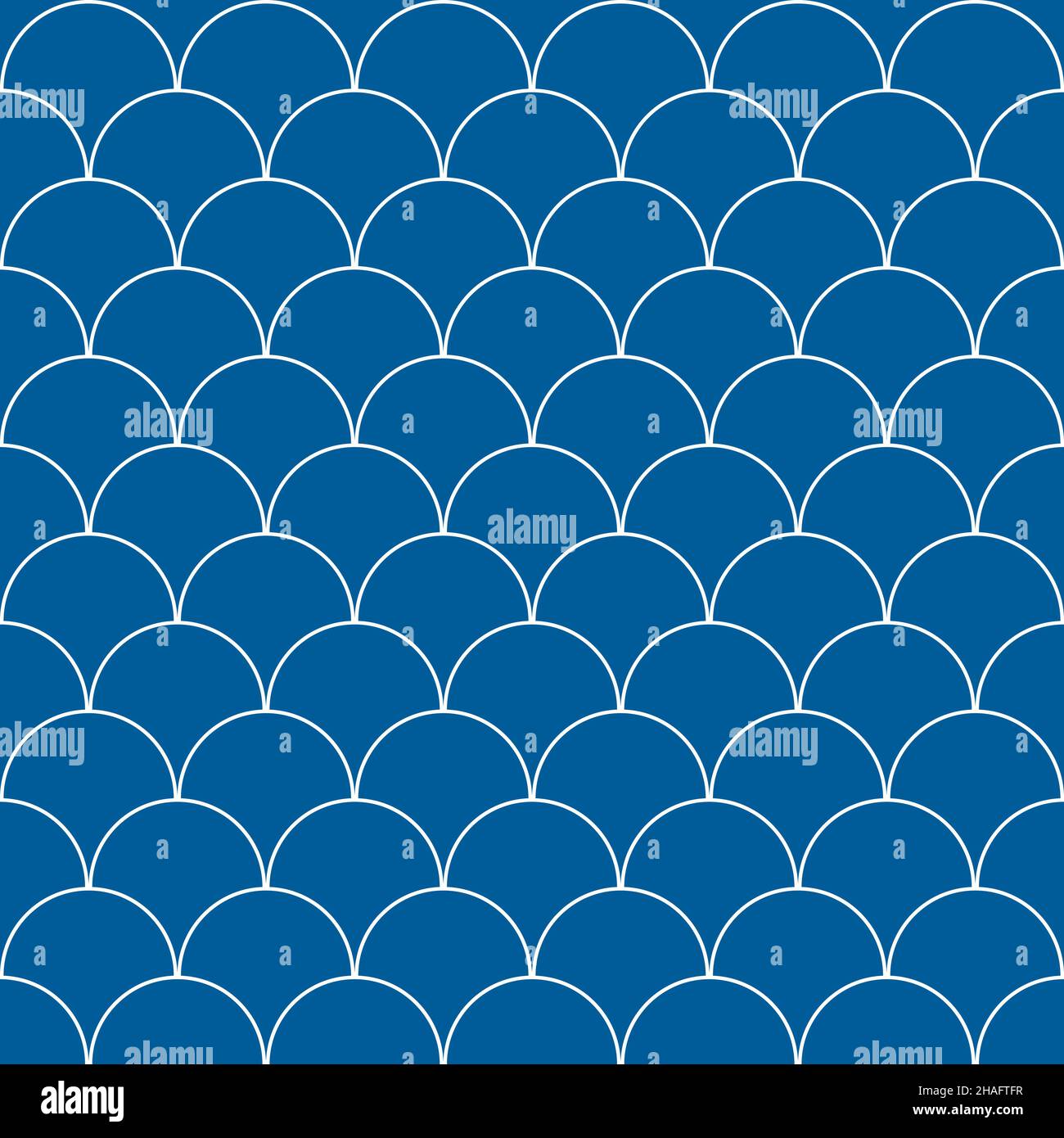 Fish scales seamless pattern. Mermaid tail abstract background Stock Vector