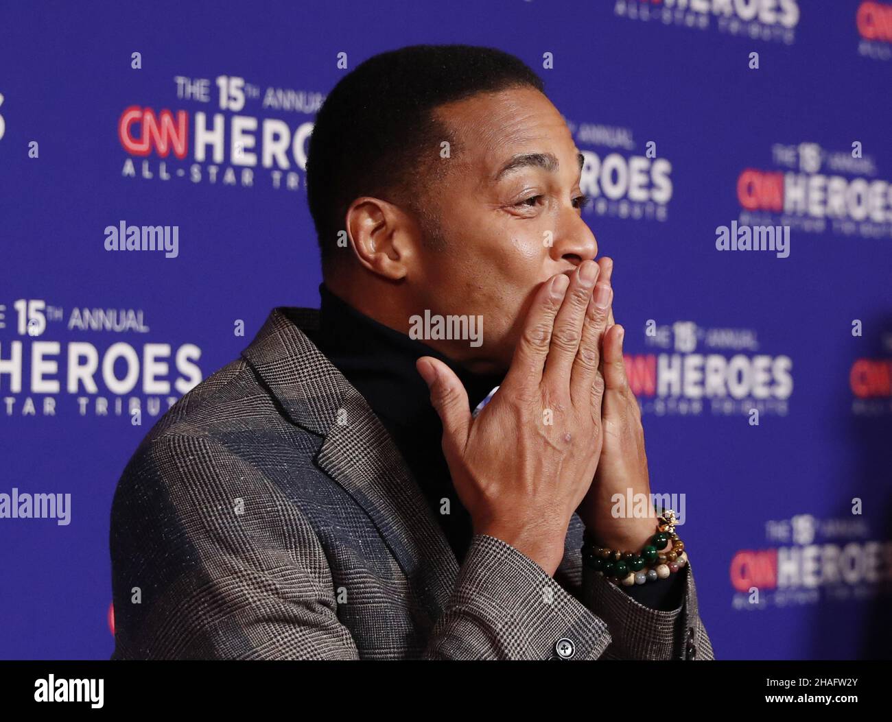 New York, United States. 12th Dec, 2021. Don Lemon arrives on the red carpet at the 15th Annual CNN Heroes: All-Star Tribute at the American Museum of Natural History on Sunday, December 12, 2021 in New York City. Photo by John Angelillo/UPI Credit: UPI/Alamy Live News Stock Photo