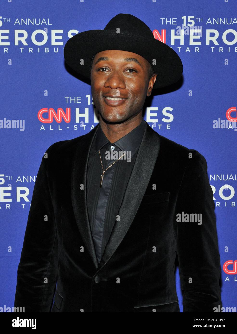 Aloe Blacc attends the 15th annual CNN Heroes All Star Tribute at the