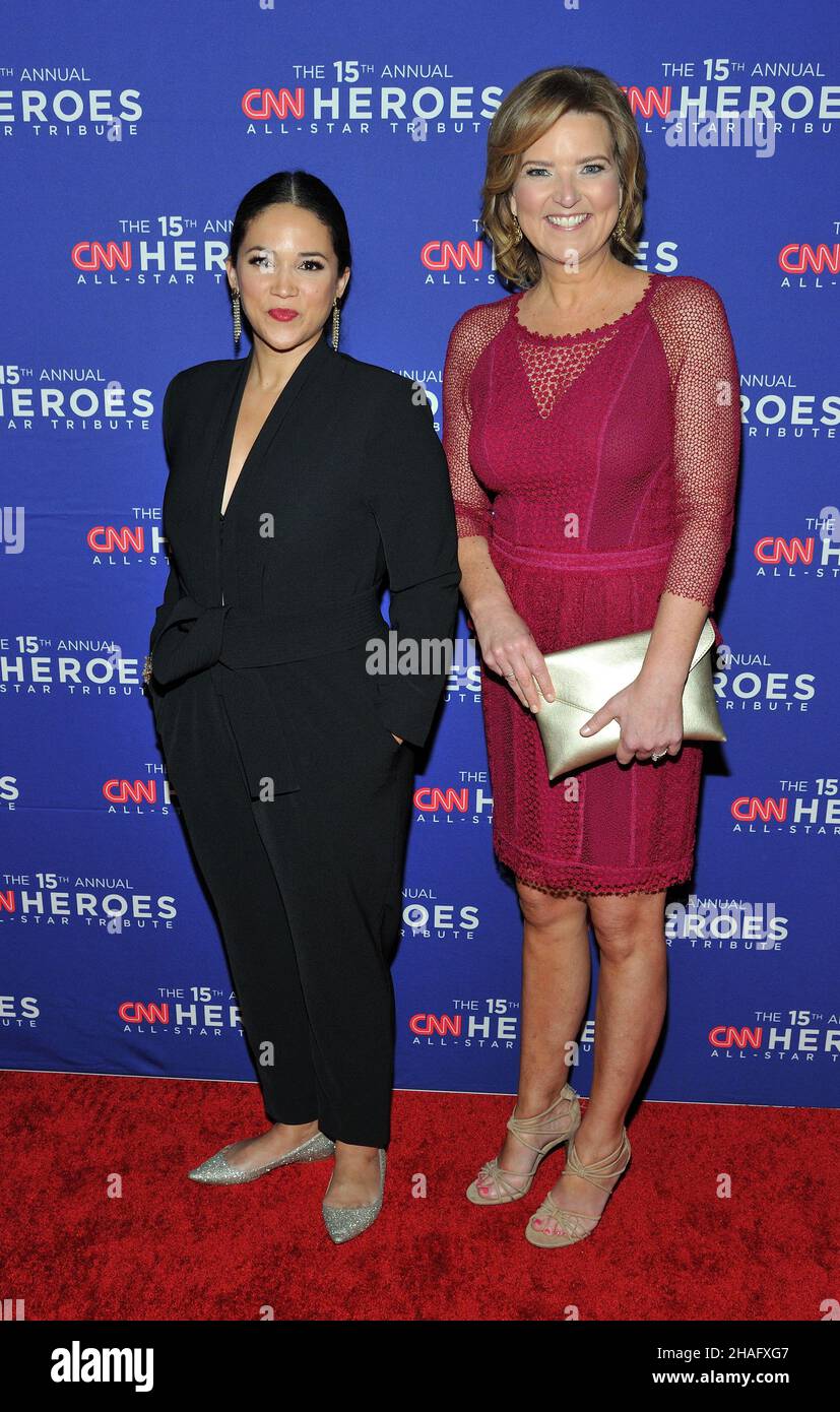 LR Laura Jarrett and Christine Romans attend the 15th annual CNN