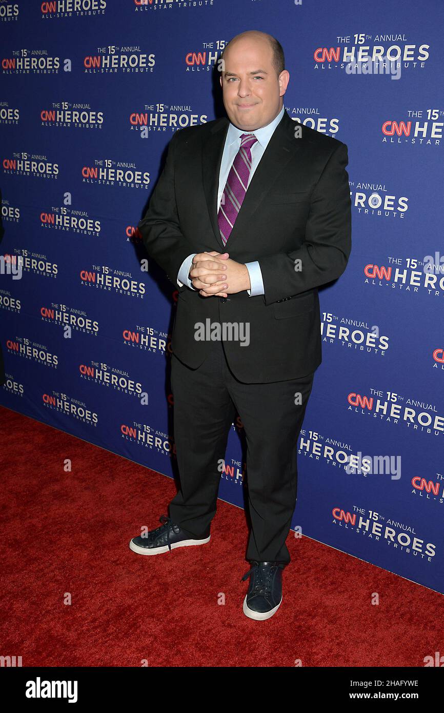 Brian Stetler attends the 15th Annual CNN Heroes All-Star Tribute on December 12, 2021 at The Museum of Natural History in New York, New York, USA. Robin Platzer/ Twin Images/ Credit: Sipa USA/Alamy Live News Stock Photo