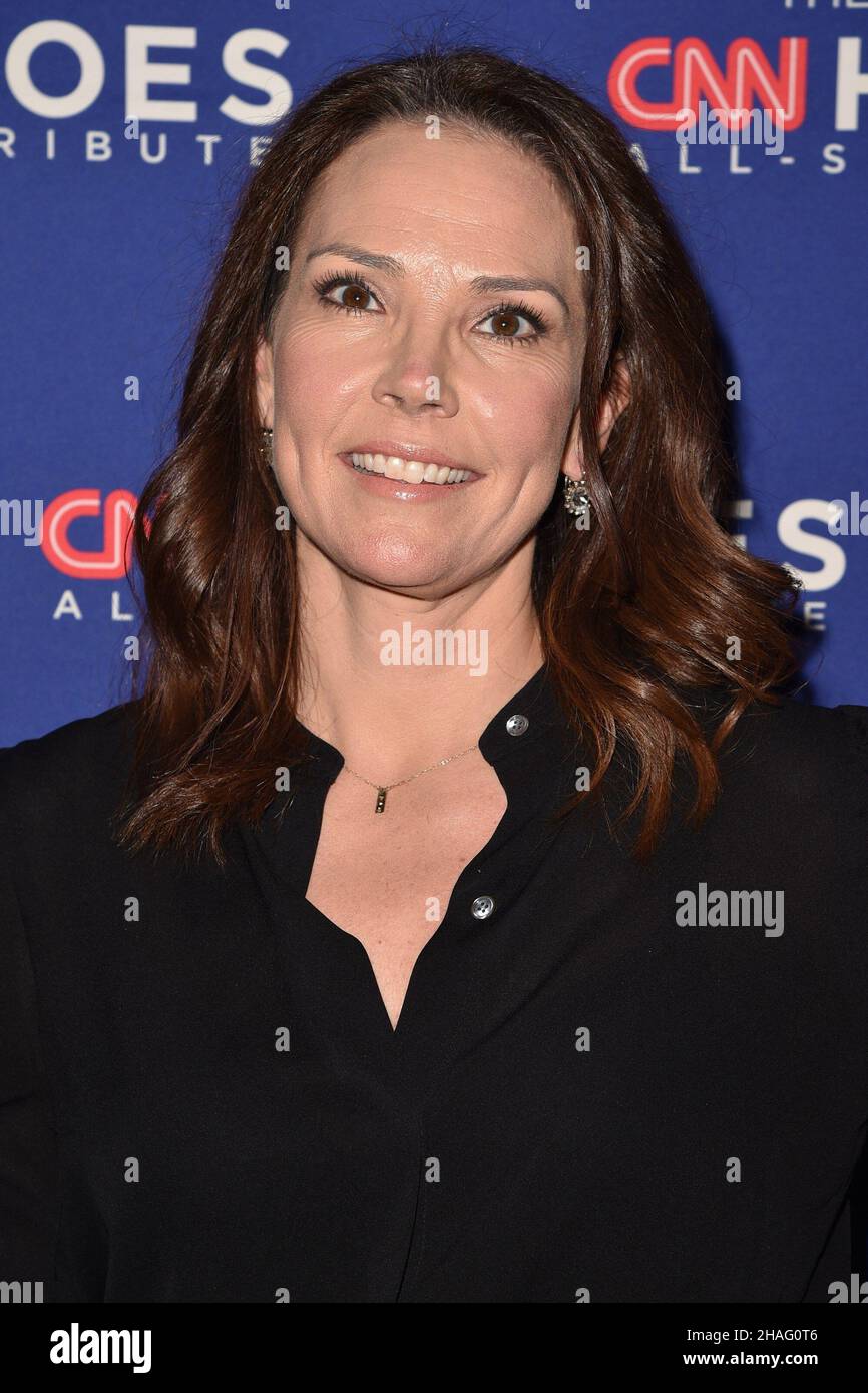 New York, NY, USA. 12th Dec, 2021. Erica Hill at arrivals for 15th Annual CNN Heroes All-Star Tribute, American Museum of Natural History, New York, NY December 12, 2021. Credit: Kristin Callahan/Everett Collection/Alamy Live News Stock Photo