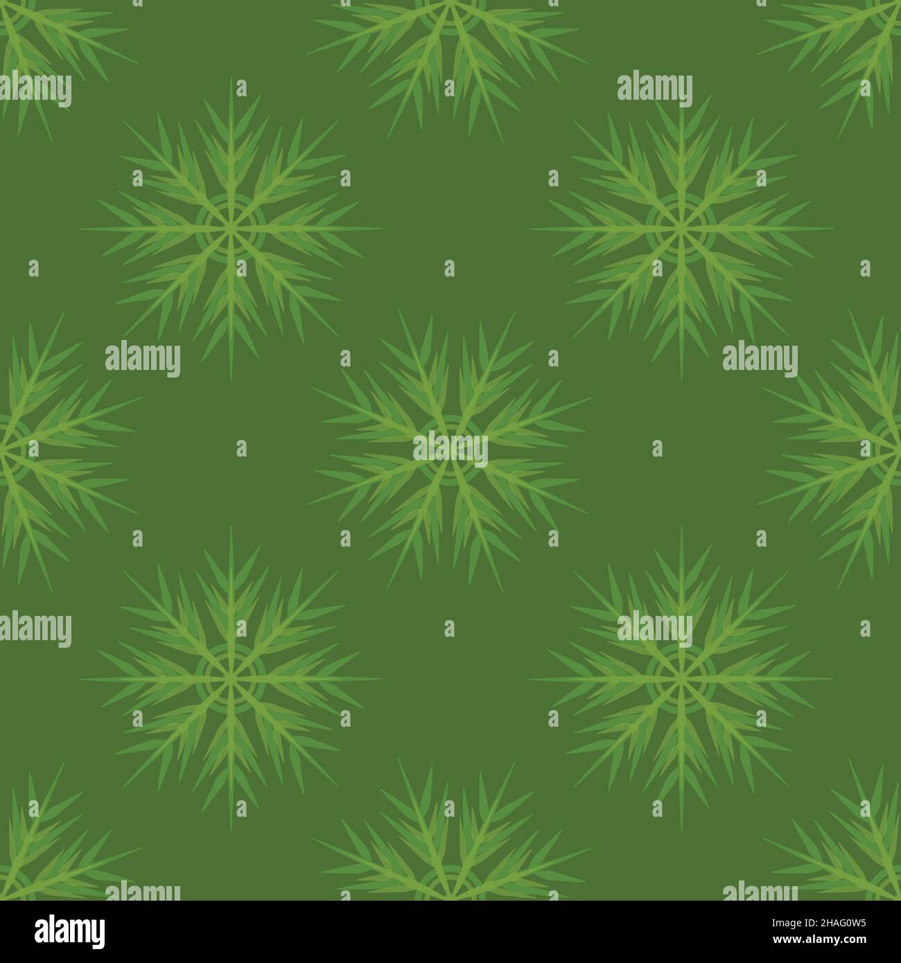 A seamless pattern on a square background is snowflakes. Design element ...