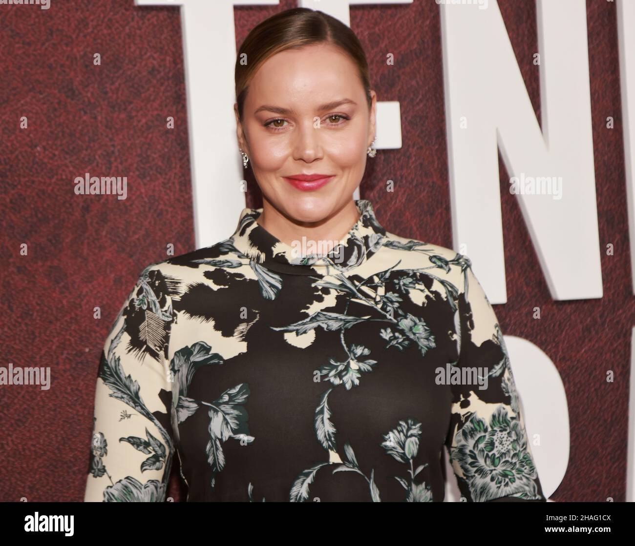 Abbie Cornish attends the premiere for the film "The Tender Bar" at The