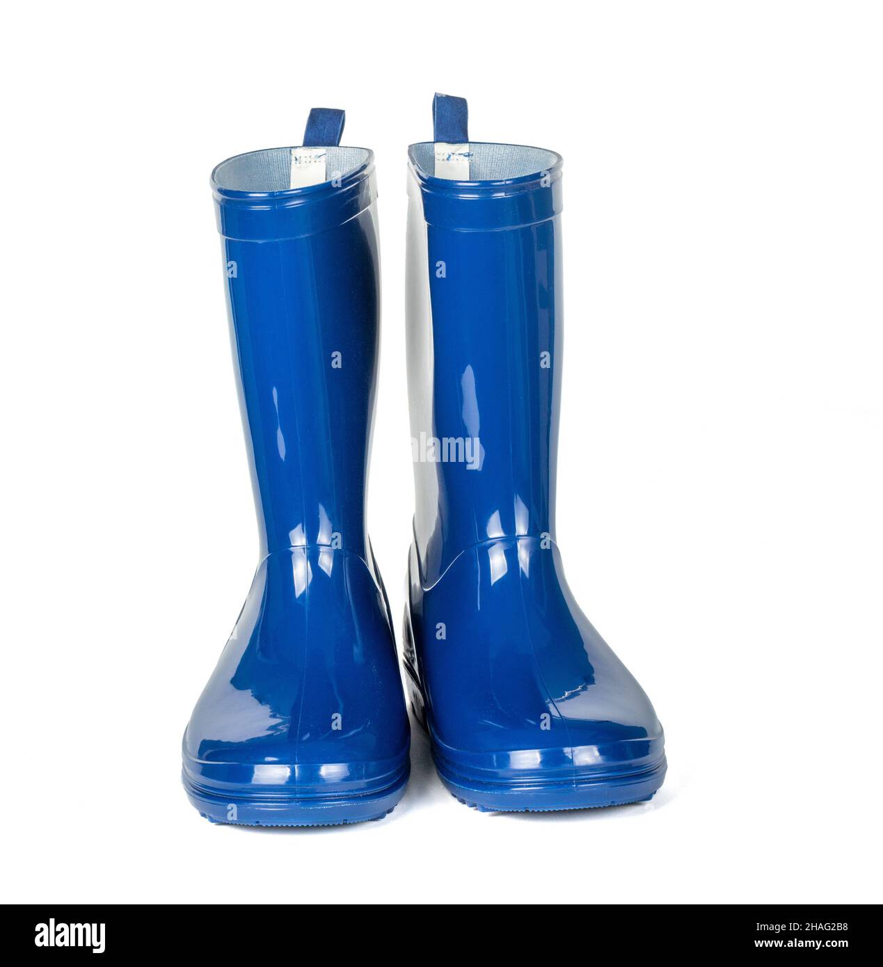 royal white rubber boots