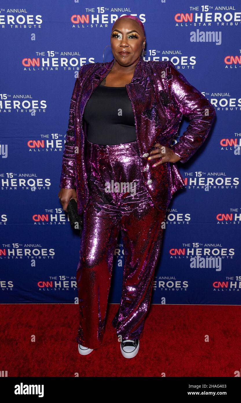 New York, NY - December 12, 2021: CNN Hero 2021 Shirley Raines attends