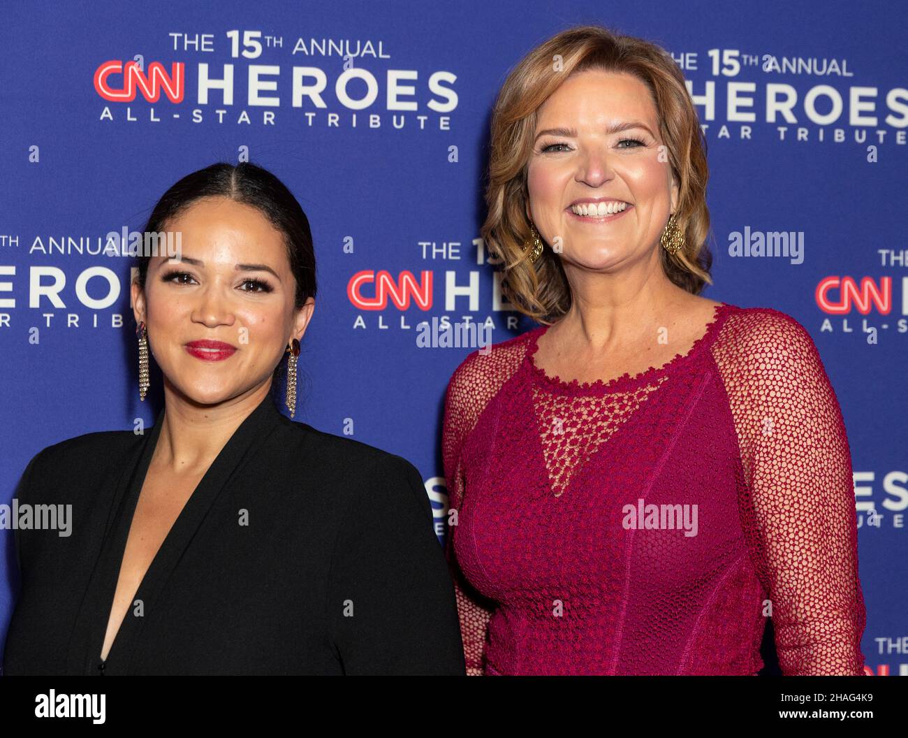New York, NY December 12, 2021 CNN anchors Laura Jerrett and