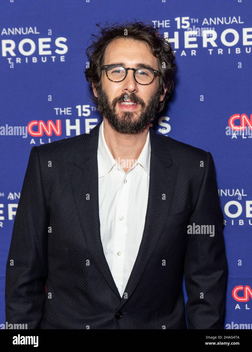 New York, NY - December 12, 2021: Josh Groban attends 15th Annual CNN Heroes All-Star Tribute at American Museum of Natural History Stock Photo