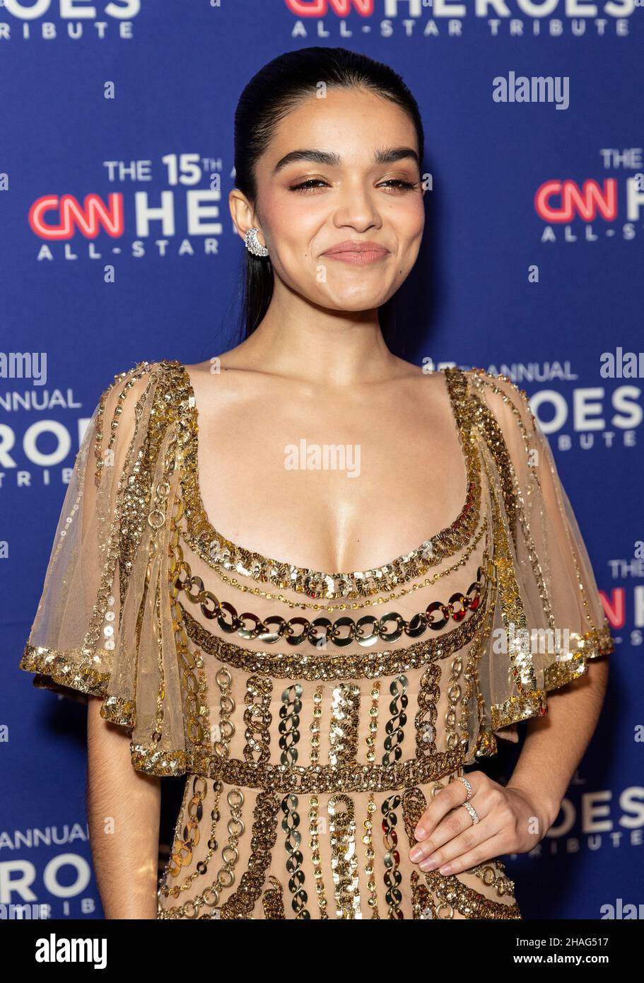 New York, NY - December 12, 2021: Rachel Zegler attends 15th Annual CNN