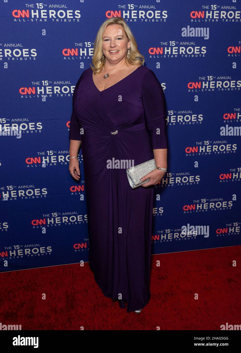 New York, USA. 12th Dec, 2021. CNN Hero 2021 Lynda Doughty attends 15th Annual CNN Heroes All-Star Tribute at American Museum of Natural History in New York on December 12, 2021. (Photo by Lev Radin/Sipa USA) Credit: Sipa USA/Alamy Live News Stock Photo