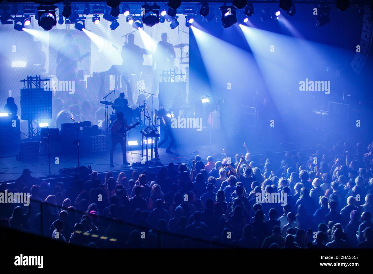 12092021 Toronto, Ontario, CANADA. Alternative rock band July Talk