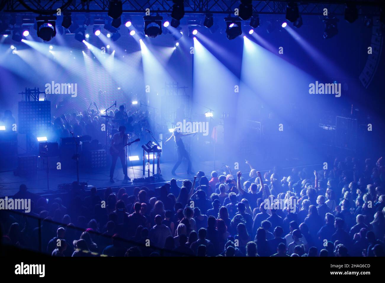 12092021 Toronto, Ontario, CANADA. Alternative rock band July Talk